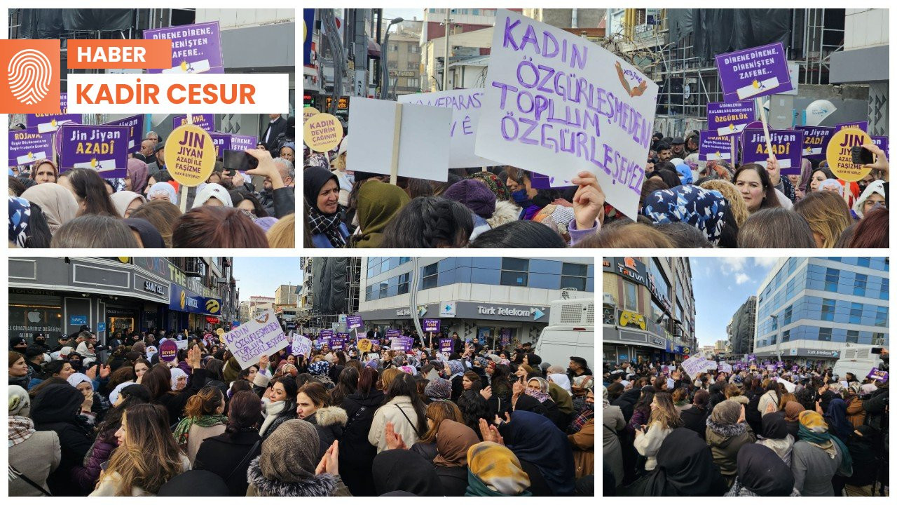 Van’da kadınların yürüyüşüne polis engeli: Çok sayıda gözaltı var