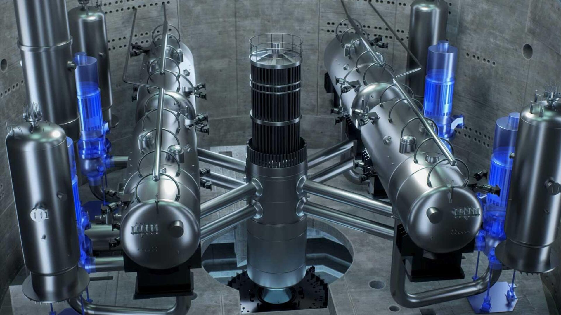 Akkuyu NGS’de 1. güç ünitesinde ana sirkülasyon pompasının motorları aşamalı olarak çalıştırıldı