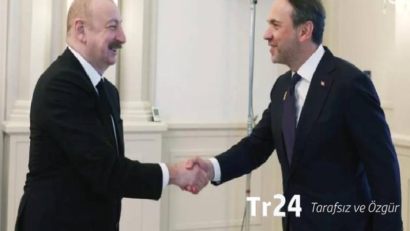 Bakan Bayraktar Azerbaycan Cumhurbaşkanı Aliyev ile görüştü