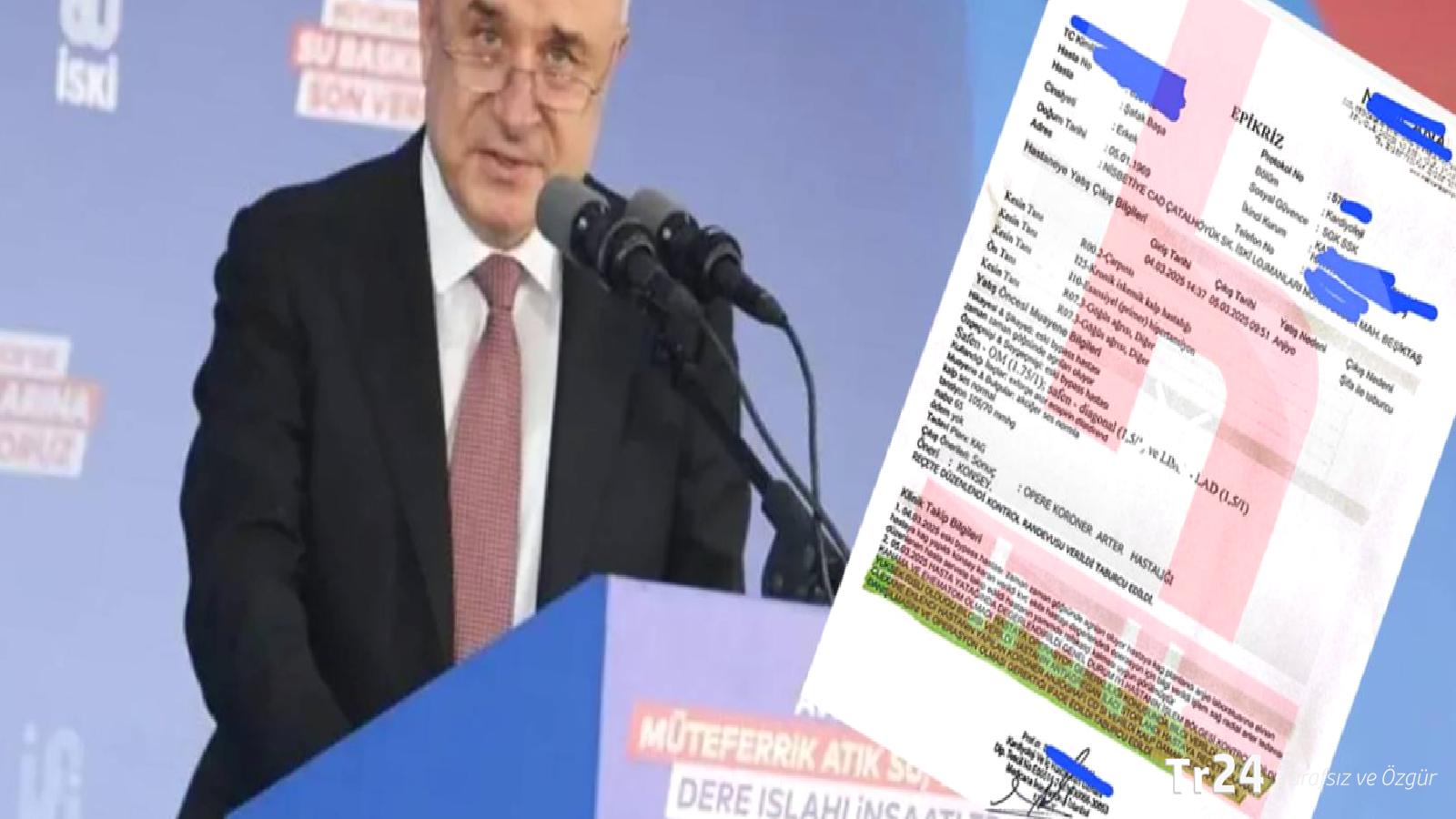 Gözaltındaki İSKİ Genel Müdürü bypass ameliyatı olmuş | 4 Mart’ta anjiyo olmuş, stent önerilmiş