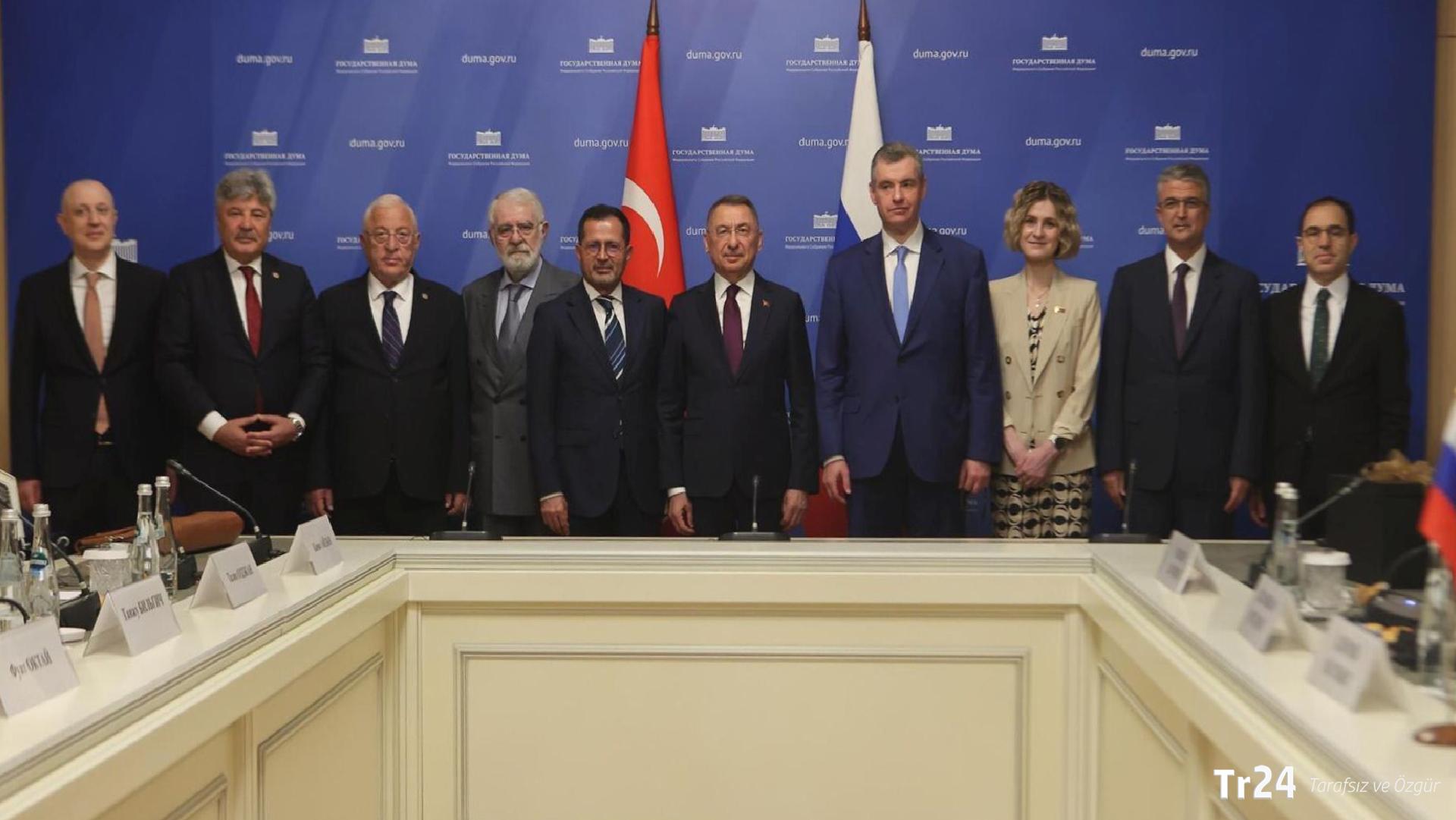 TBMM Dışişleri Komisyonu Başkanı Oktay ve heyeti Moskova’da temaslarda bulundu: ‘Güçlü bir dostluk bağımız var’