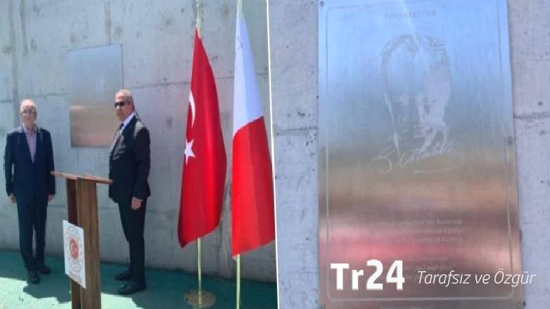 Atatürk’ün adı Malta’da bir caddeye verildi