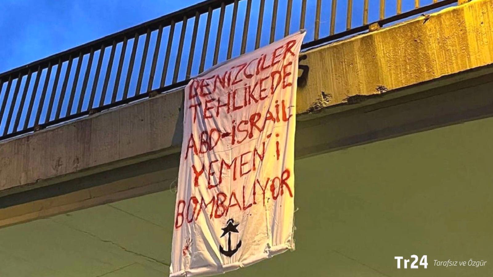 Deniz İşçileri Platformu’ndan Yemen’de mahsur kalan meslektaşları için eylem