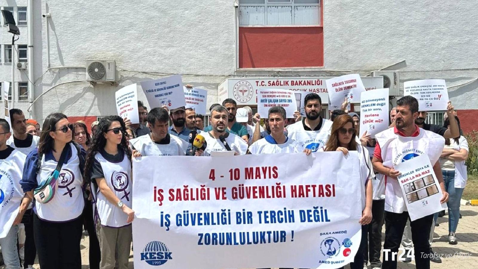 Diyarbakır Çocuk Hastanesi alarm veriyor; yapısal risk, personel yetersizliği ve ödeme sorunları gündemde