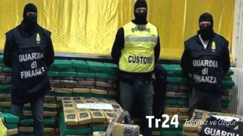 İtalya’da Türk armatörün gemisine baskın: İki ton uyuşturucu yakalandı