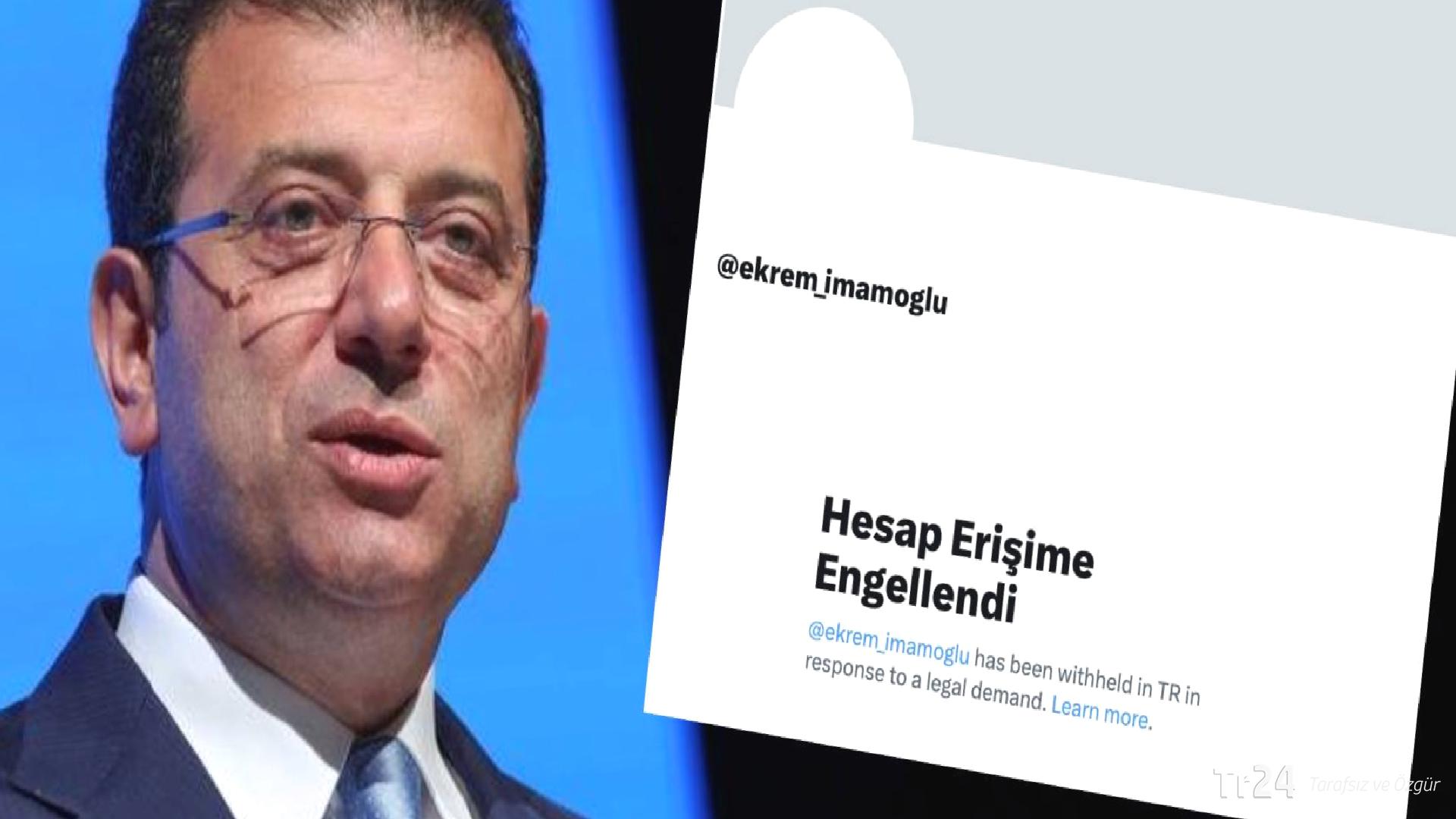 X’in avukatından, İmamoğlu’nun hesabındaki erişim engeli için AYM’ye başvuru