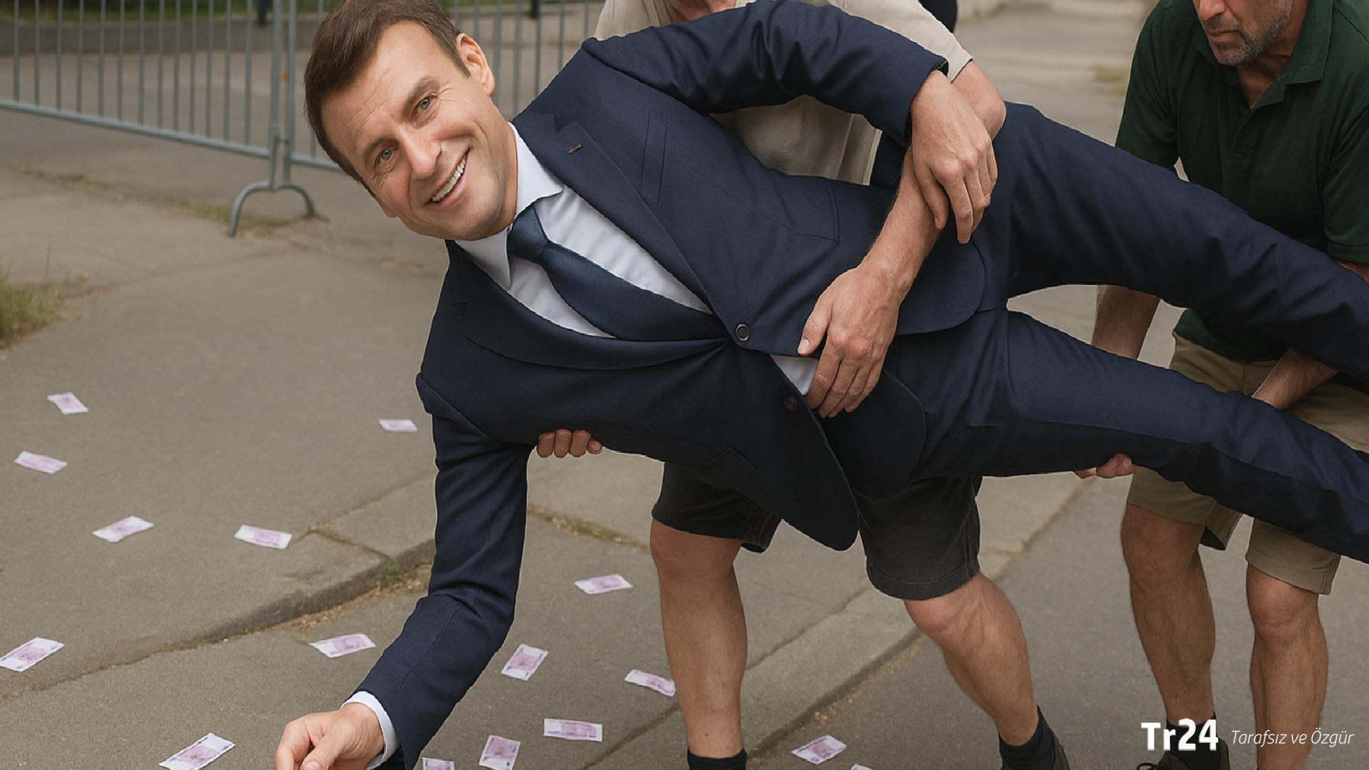 Macron’un balmumu heykeli sergilendiği müzeden çalındı