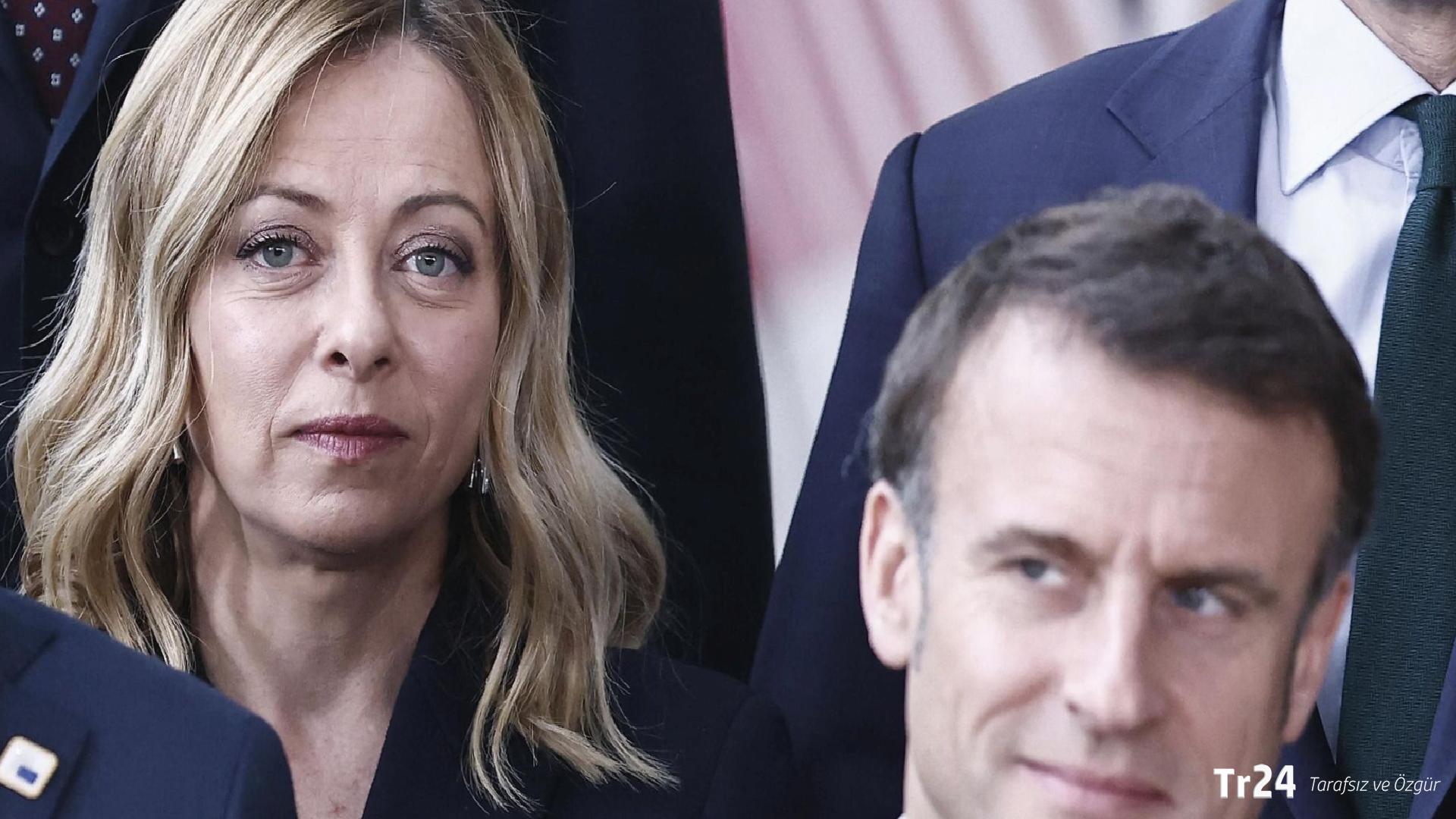 Meloni ve Macron, Avrupa Birliği’nin savunmasında değişiklik yapılması gerektiğine inanıyor