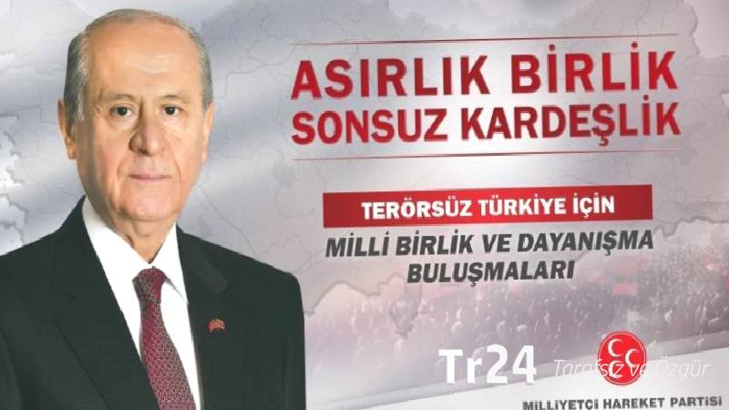 MHP, ‘Terörsüz Türkiye’ süreci için “Milli Birlik ve Dayanışma” buluşmaları düzenliyor