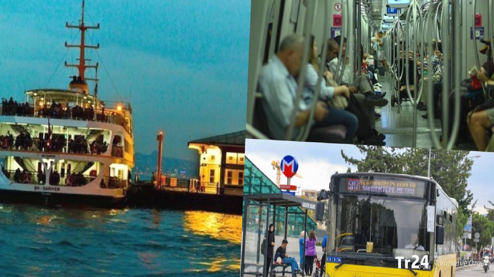 15 Temmuz’da İstanbul’da toplu ulaşım ücretsiz olacak