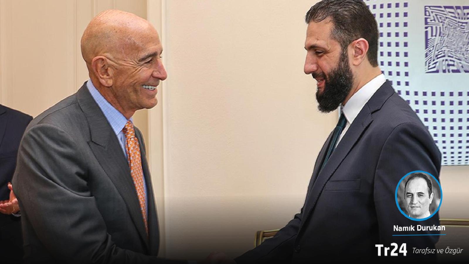 ABD’nin Suriye Özel Temsilcisi ve Ankara Büyükelçisi Barrack, Colani’yi uyardı: Politikanızı gözden geçirin, aksi takdirde parçalanma riskiyle karşı karşıya kalırsınız