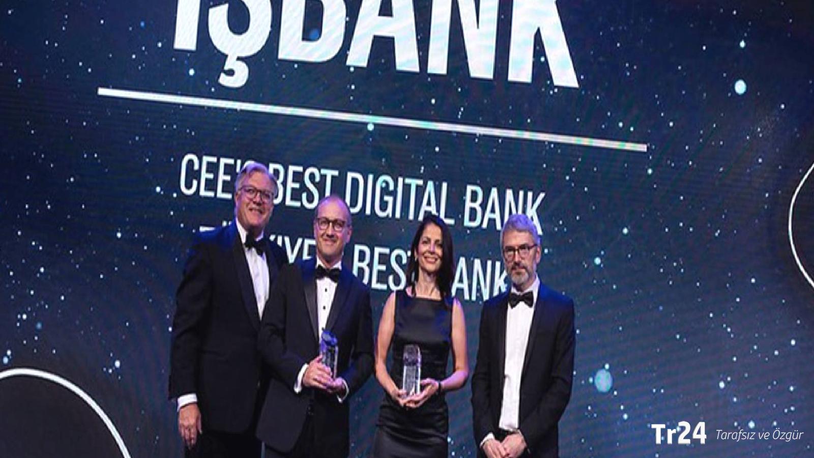 İş Bankası’na Orta ve Doğu Avrupa’nın en iyi dijital bankası ödülü