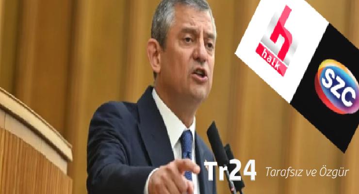 Özgür Özel’den Sözcü TV ve Halk TV’ye destek mesajları: Yayın durdurma kararlarının aynı güne denk getirilmesi planlı bir kötü niyetin ürünüdür