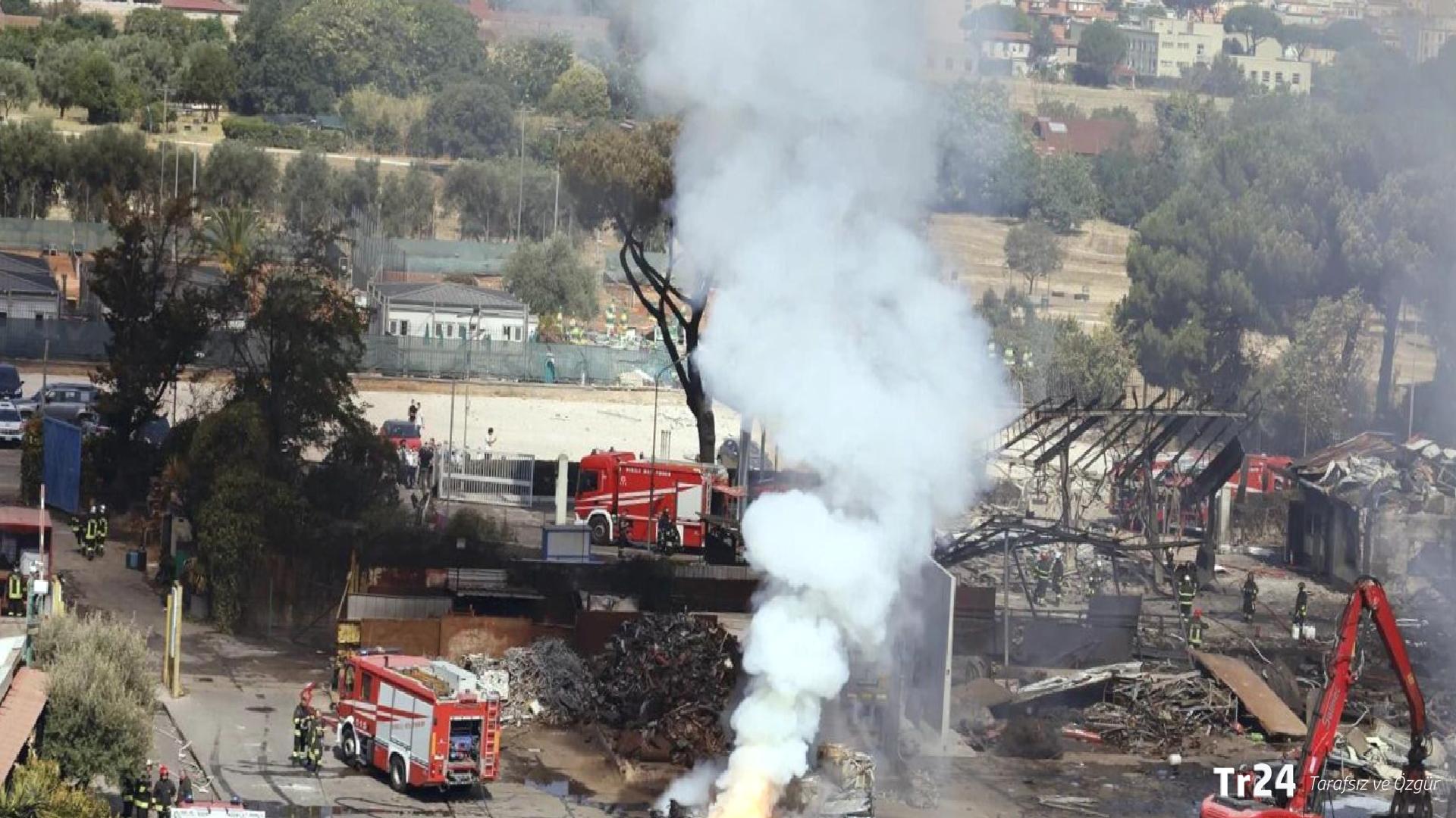Roma’da akaryakıt istasyonu patlamasında yaralı sayısı 50’ye yükseldi: Zehirli gaz mahalleye yayıldı