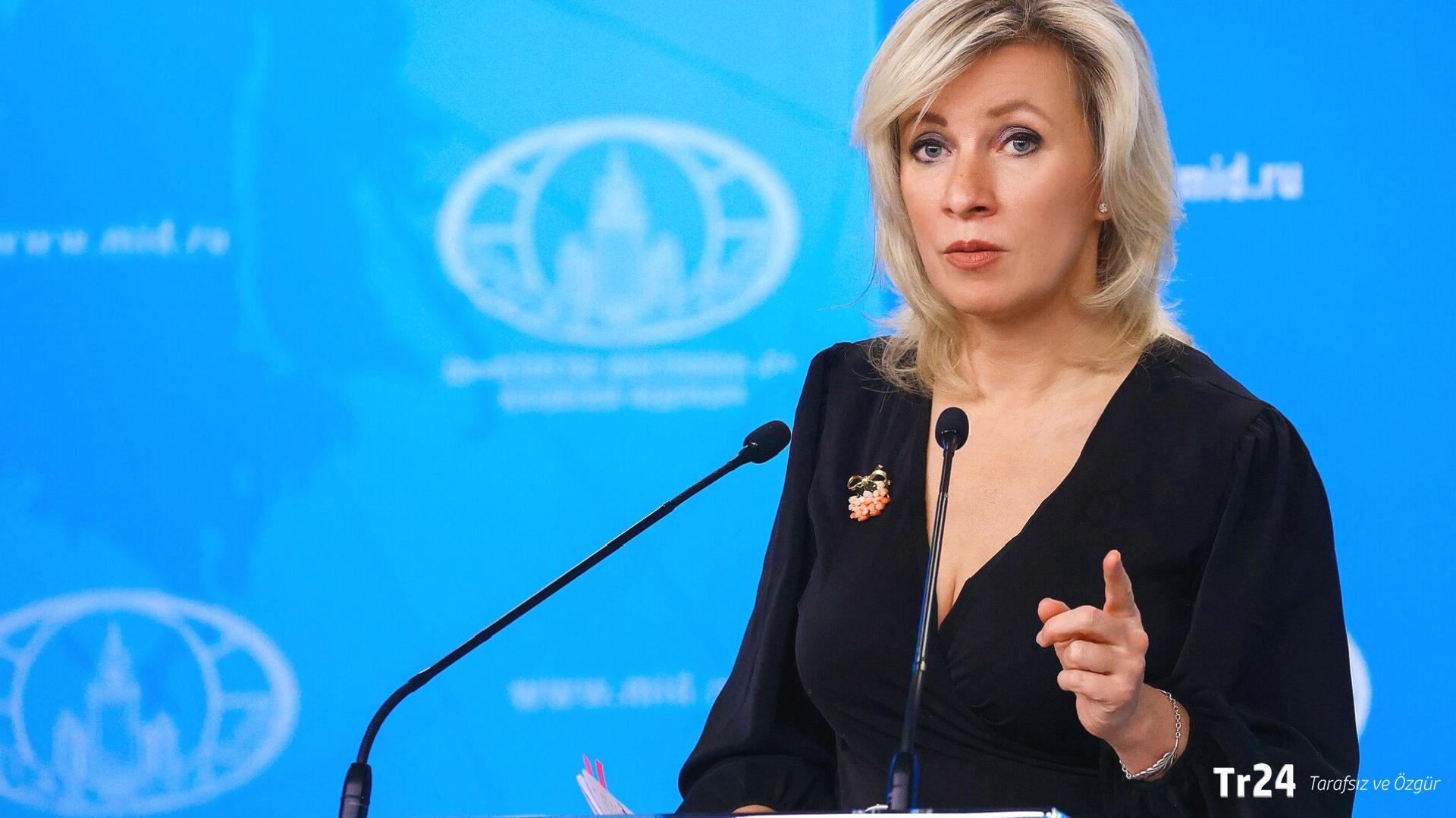 Zaharova: Bazı güçler, Moskova ve Bakü’nün stratejik müttefikliğinden rahatsız