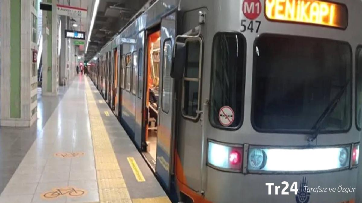 Bağcılar’da metro yangını: Yolcular tahliye edildi!