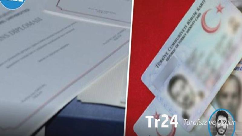 Sahte diplomayla sınırlı kalmamış, yakalama kararı olan, ceza almış kişilere sahte kimlik ve ehliyet de yapmışlar!