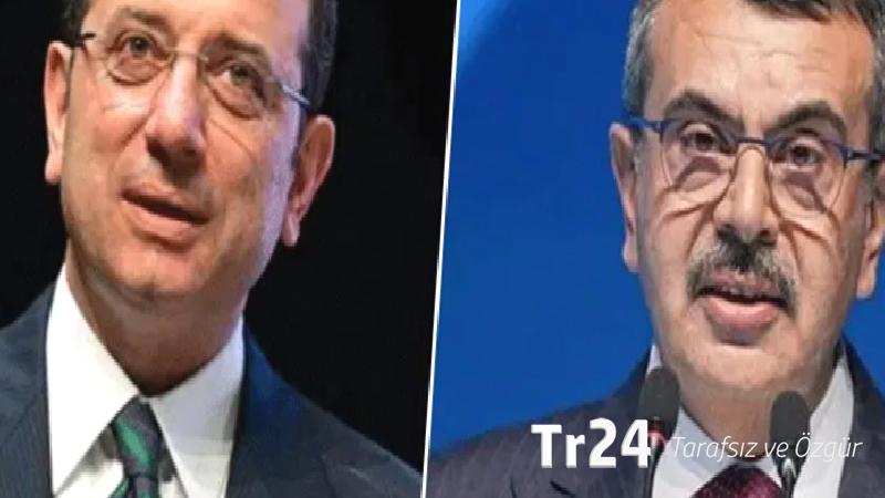 Bakan Tekin, “Birlikte hareket ettiği terör gruplarının dilinden esinlenmiş” sözleri için İmamoğlu’na tazminat ödeyecek!