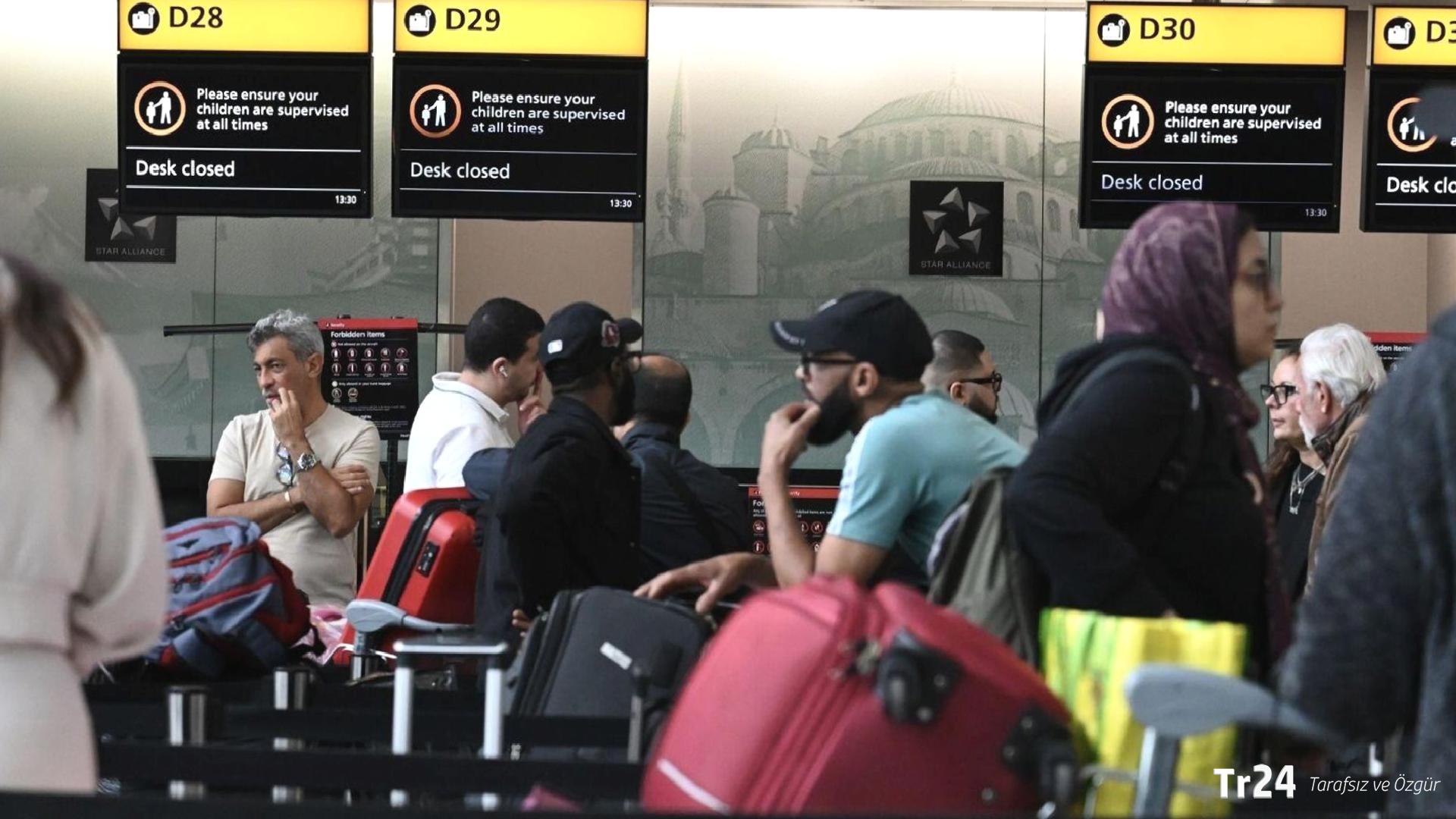 Dünya genelinde havaalanı kaosu: Uçuşlarda aksamalar sürüyor