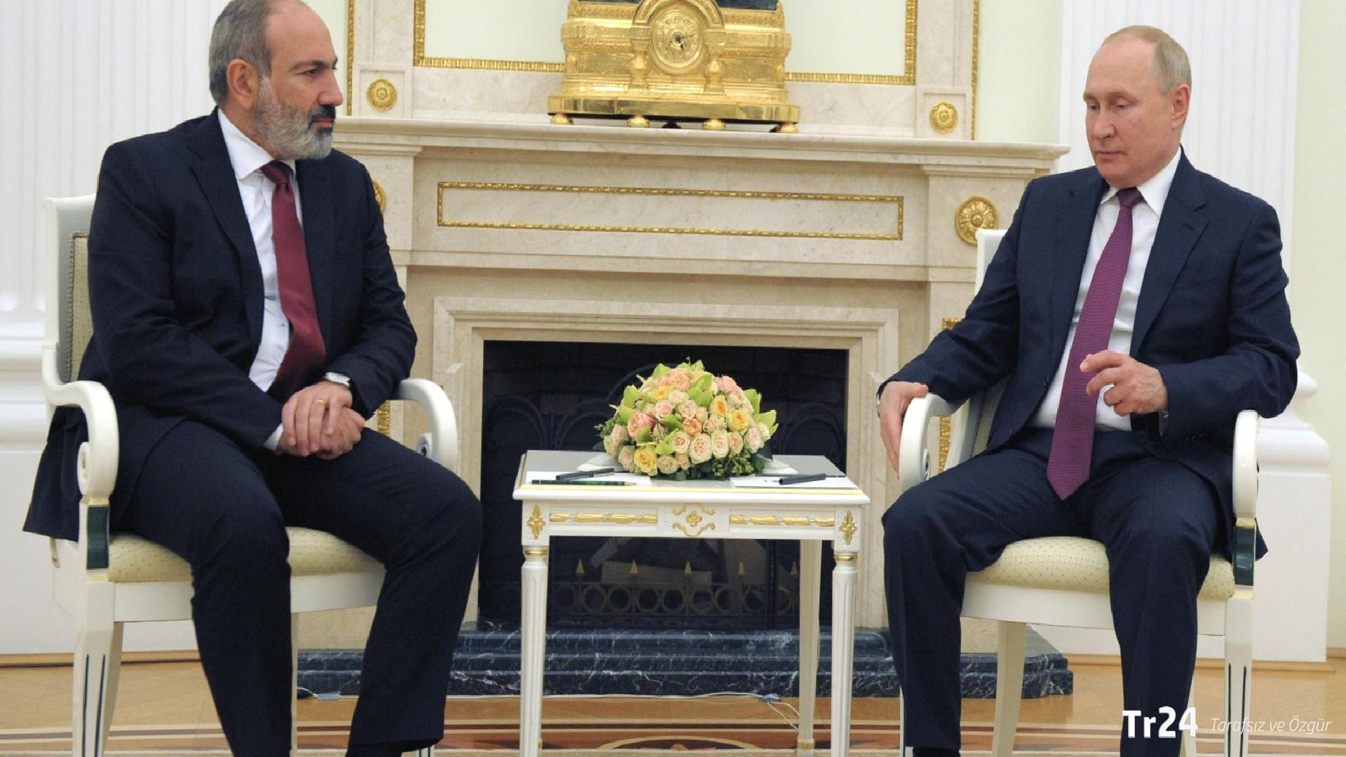 Putin, Kremlin’de Ermenistan Başbakanı Paşinyan ile görüştü