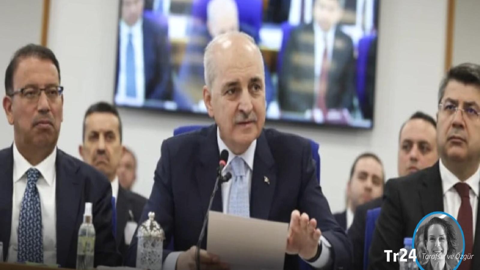 Bütçe toplantısında ‘PKK’ gerginliği: Numan Kurtulmuş, komisyonu terk etti!