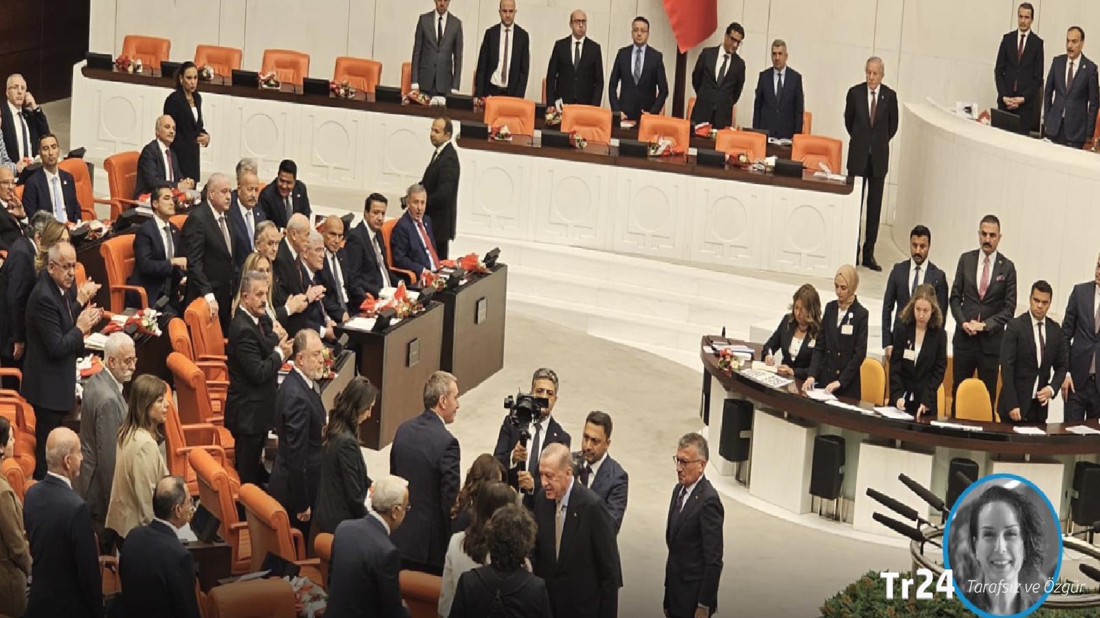 Meclis’te yeni yasama yılı başladı: Erdoğan, DEM Parti ve İyi Parti liderleriyle görüştü; divandan Bahçeli ile ayrıldı