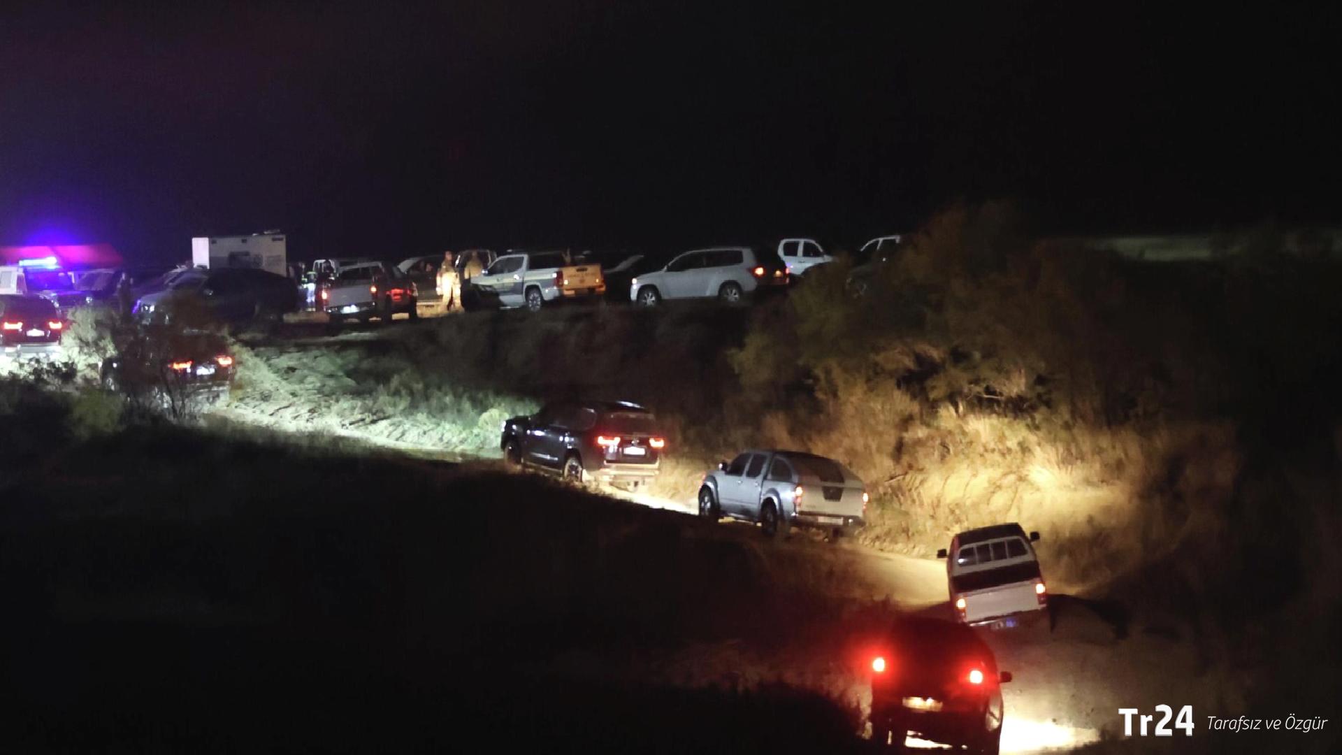 Gürcistan’da kargo uçağının enkazının çevresinde arama kurtarma çalışmaları sürüyor