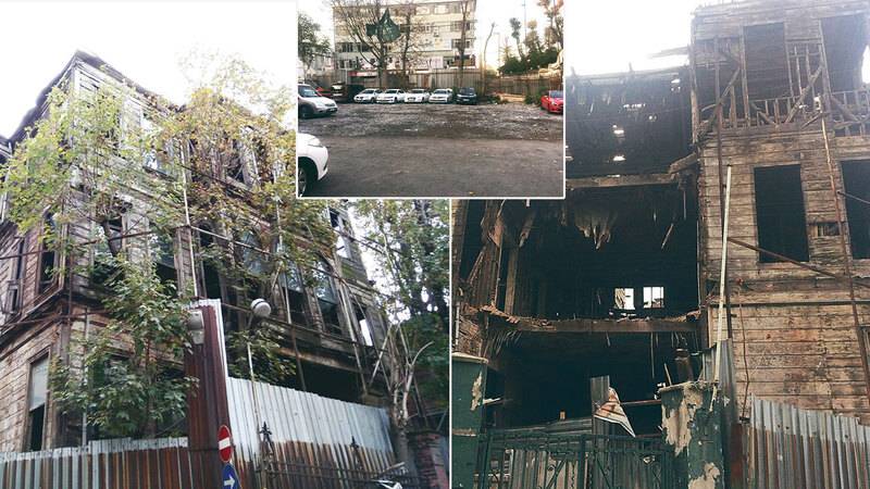 200 yıllık tarihî binayı yıkıp otopark yapmışlar