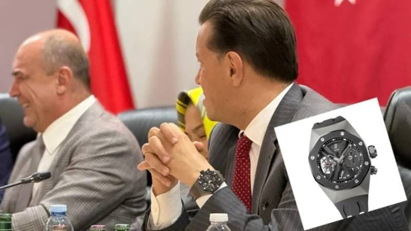 Meclis’te saat şatafatı: AKP’li vekil bütçe görüşmelerine 9 milyonluk saatiyle katıldı!