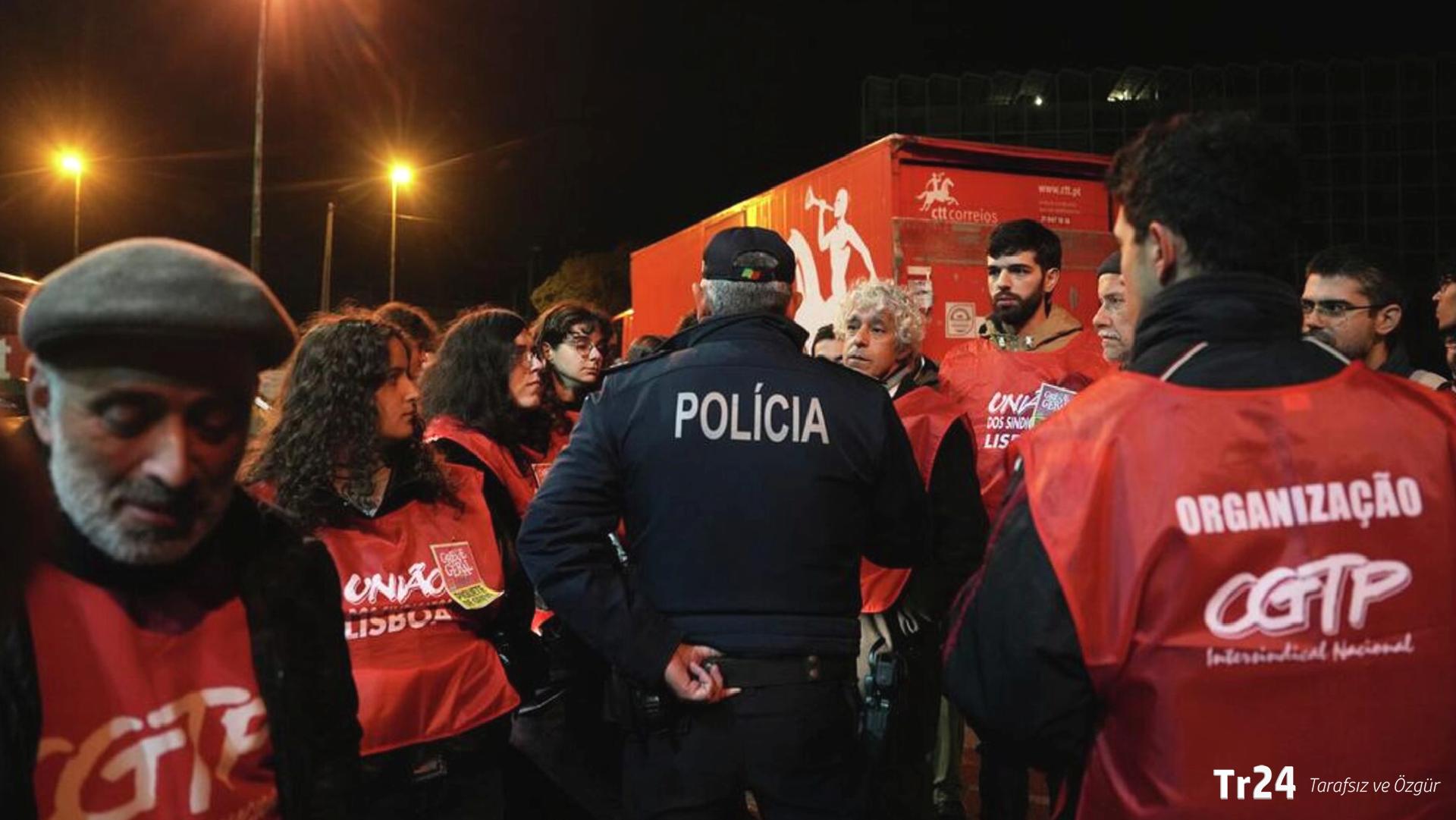 Portekiz’de tarihi grev: Ulaşım ve kamu hizmetleri durma noktasında