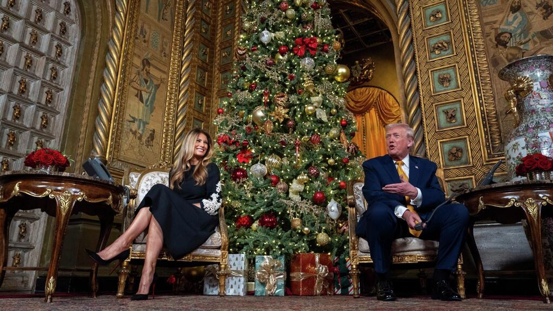 Trump’tan sert Noel mesajı ve telefonda ‘kömür’ şakası