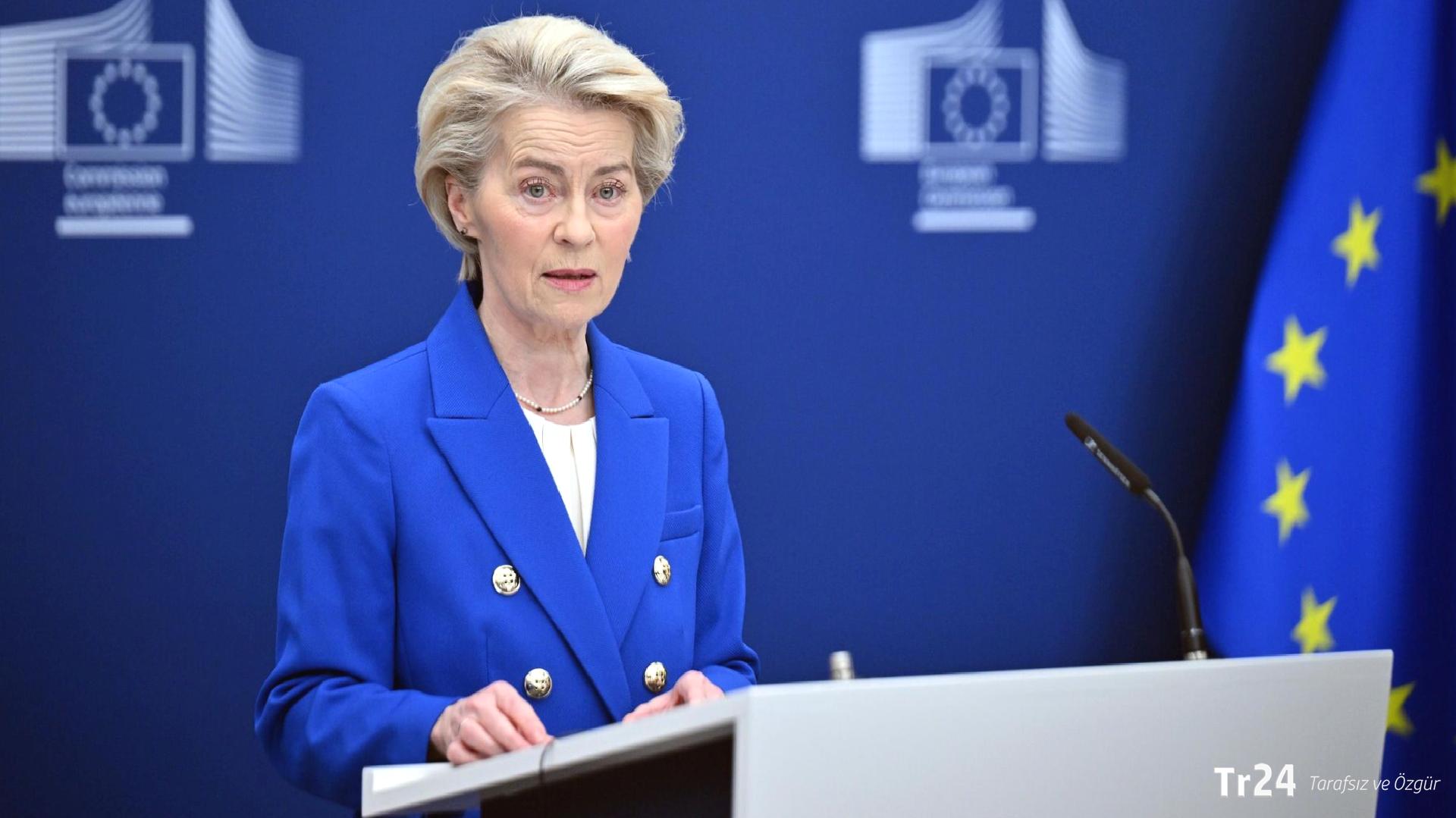 Von der Leyen: AB’den Ukrayna’ya yeni onaylanan 90 milyar haricinde bu güne kadar 193 milyar euro yardım yapıldı