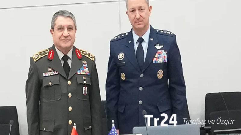 Genelkurmay Başkanı Bayraktaroğlu, ABD’li mevkidaşı Caine ile görüştü
