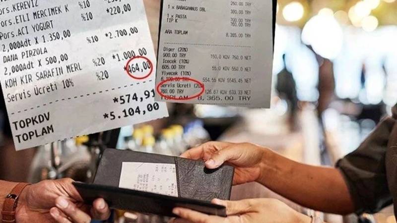 Restoran ve kafelerde kuver, servis ücreti gibi ek ödemeler kaldırılıyor