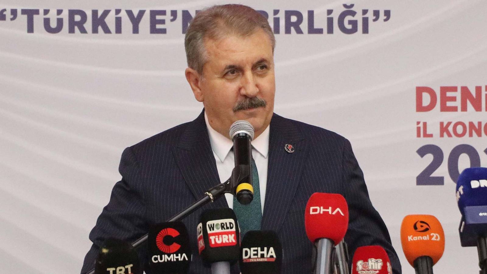 Cumhur İttifakı ortağı Mustafa Destici: Emekli maaşı 40 bin TL olmalı