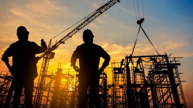 İnşaat üretiminde yıllık artış 8 ayın en düşüğünde