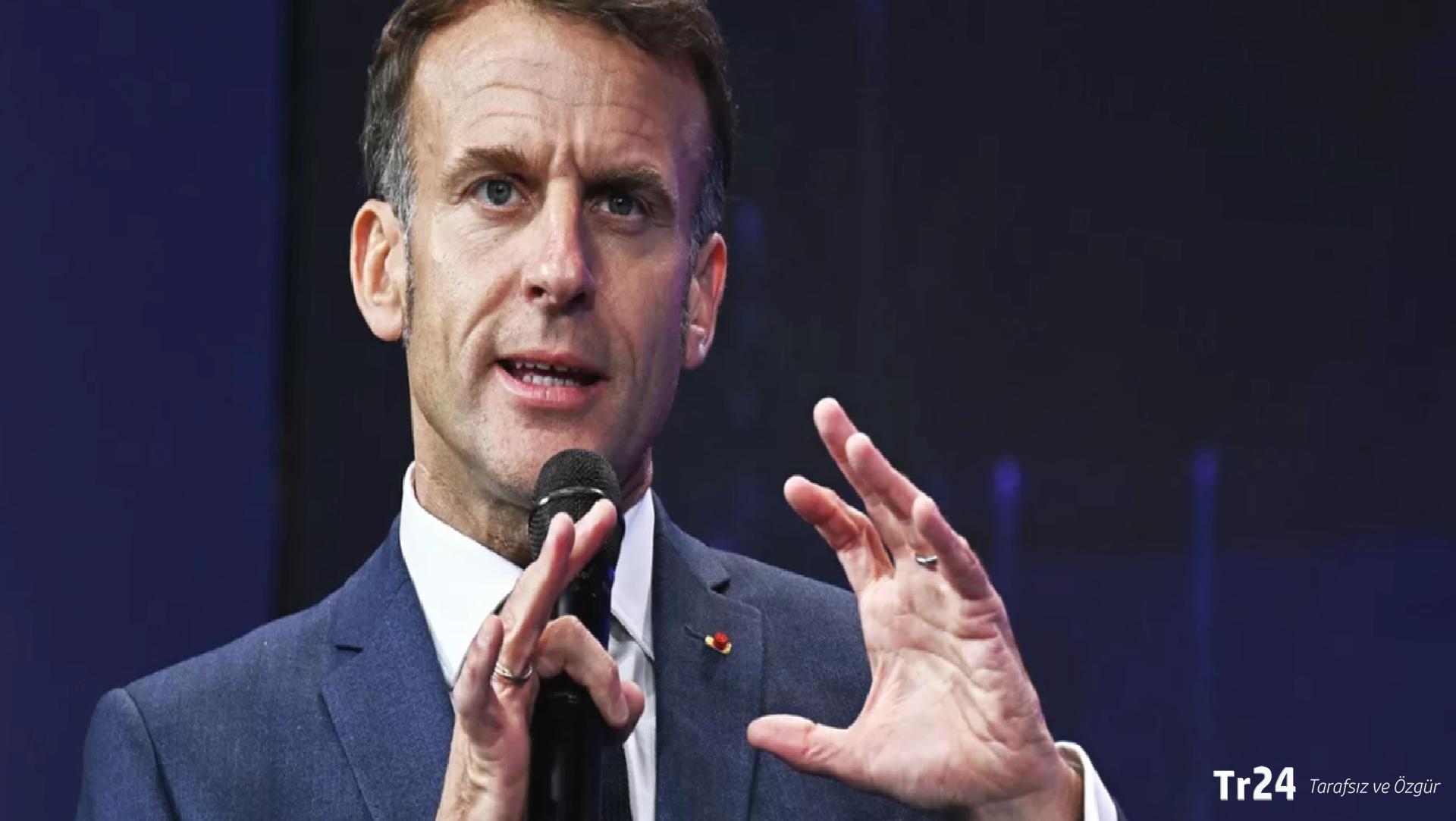 Macron: AB, Rusya ile Avrupa güvenlik mimarisini konuşmaya hazırlanmalı