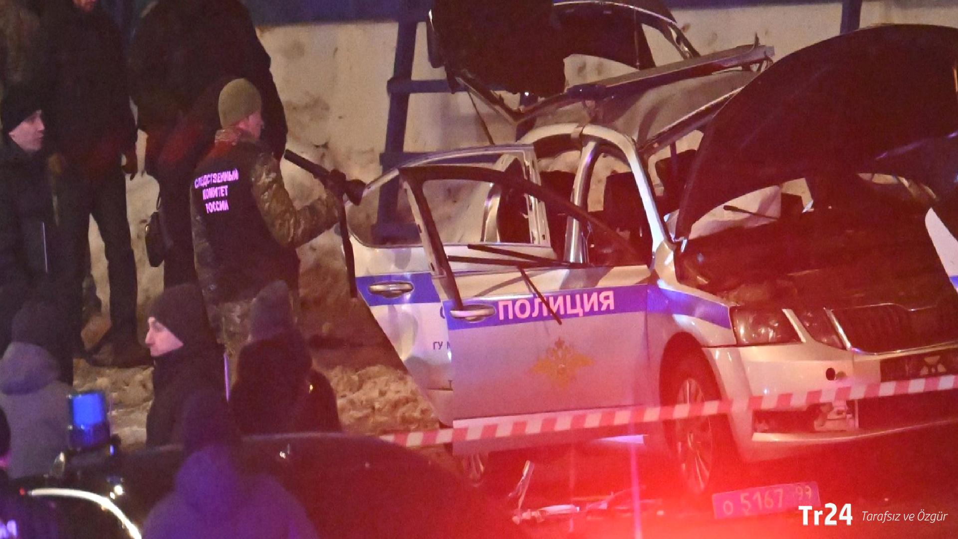 Moskova’da polise yönelik bombalı saldırı: Biri saldırgan 2 ölü