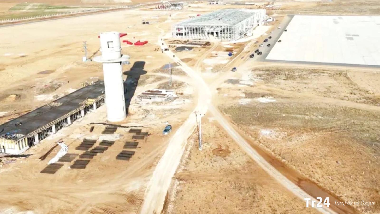 Temeli 2018’de atılan havalimanı 8 yıldır bitmedi: Devletin kasasından çıkan miktar 5 milyar 202 milyon 82 bin TL