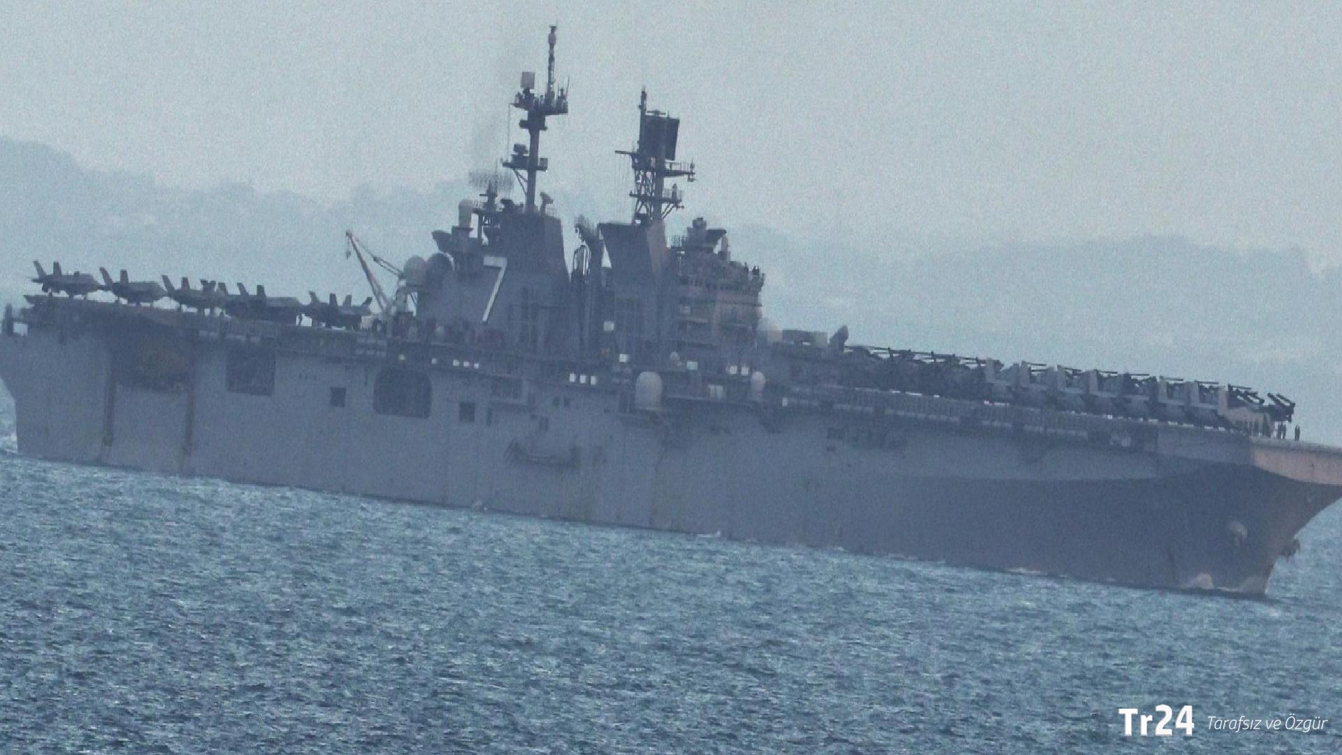 CENTCOM: USS Tripoli çıkarma gemisi ve deniz piyadeleri Orta Doğu’ya ulaştı