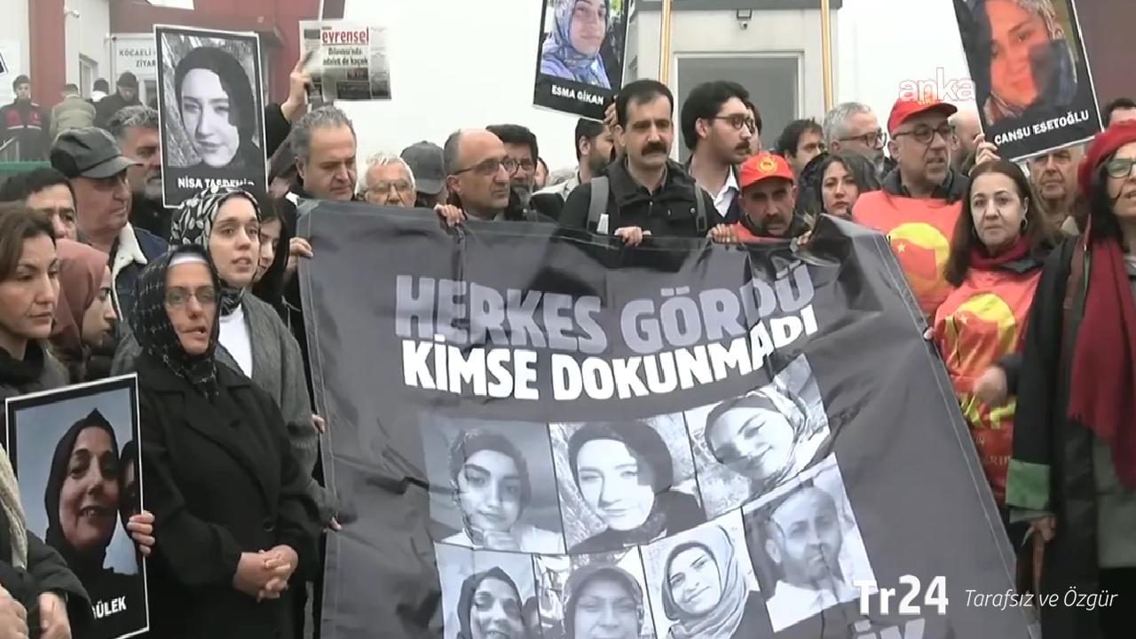 Dilovası yangınında hayatını kaybedenlerin aileleri: Bu ülkede insanların göz göre göre katledilmesine gönlümüz razı değil!