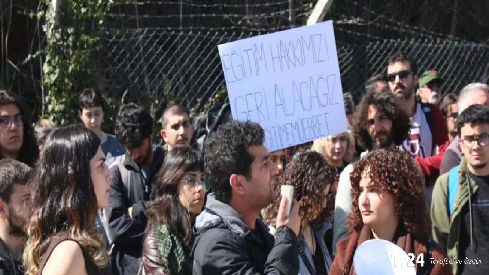 Hacettepe Üniversitesi öğrencileri, 19 Mart soruşturmalarına karşı nöbette