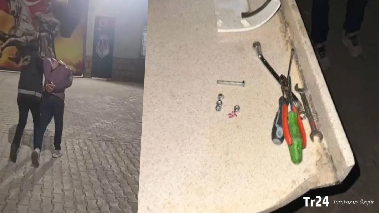 Hatay’da konteynerde hırsızlık yaparken suçüstü yakalanan 2 şüpheli tutuklandı