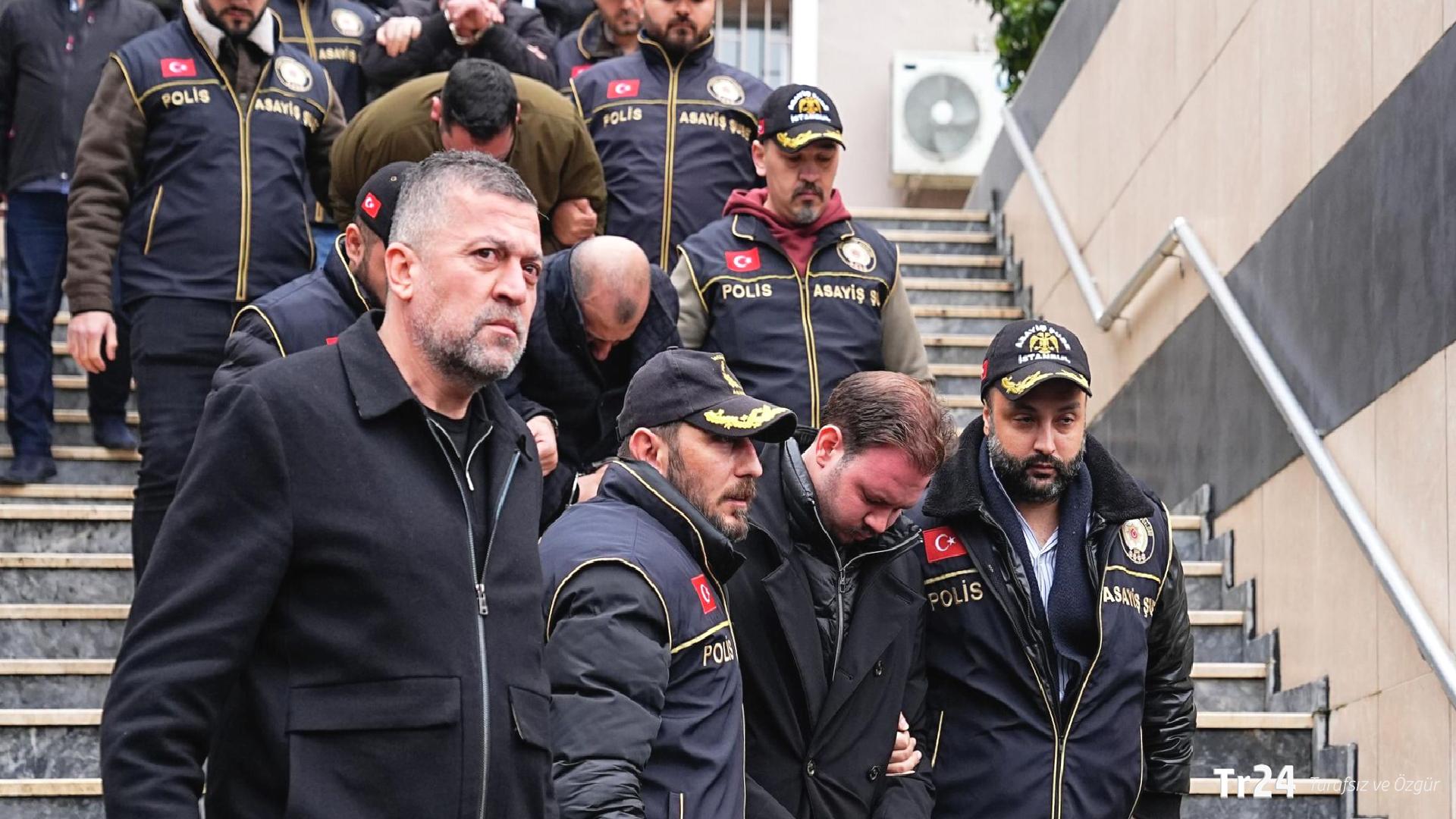 İzzet Yıldızhan ile Aleyna Kalaycıoğlu’nun olduğu 7 şüpheli tutuklandı