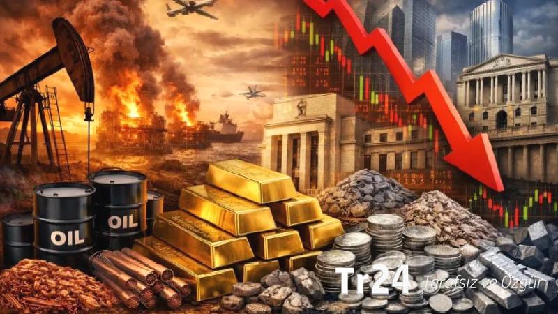 Orta Doğu’daki savaş emtia piyasalarını sarstı: Enerji yükseldi, altın ve gümüş geriledi