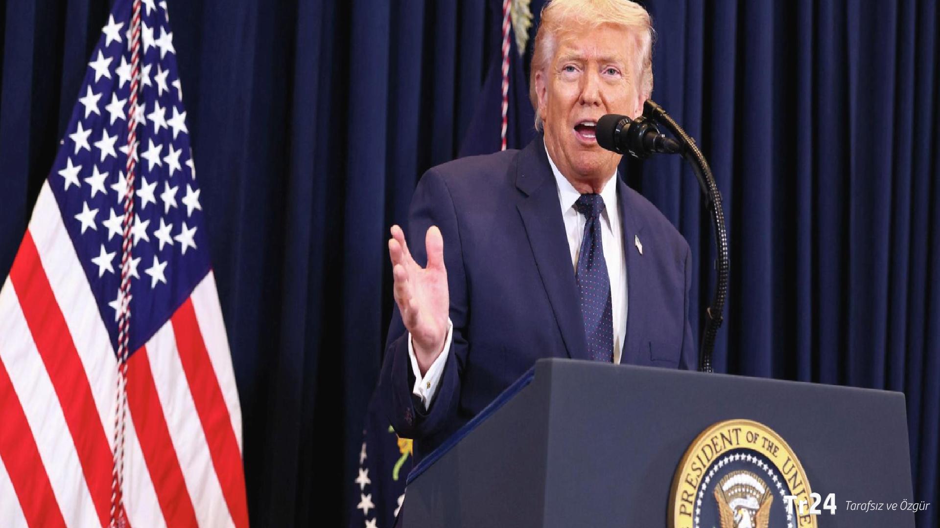 Trump: İran’la durum çok hızlı ilerliyor, ordumuz eşsiz