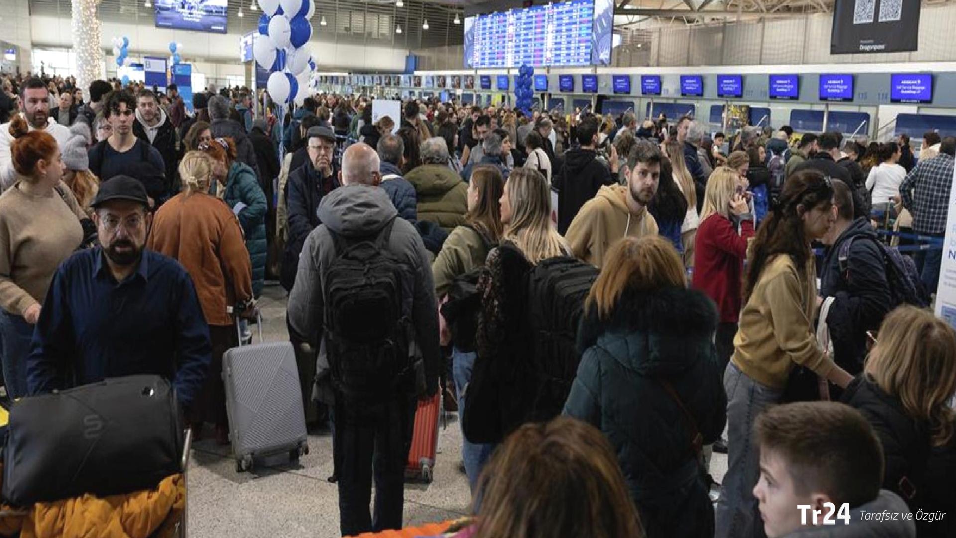 AB’nin yeni giriş sistemi havalimanında krize yol açtı