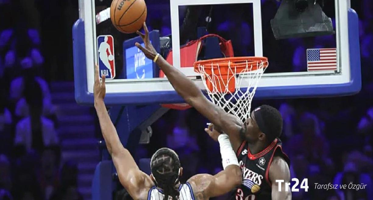 Adem Bona bloklarıyla maça damga vurdu, 76ers play-off biletini aldı