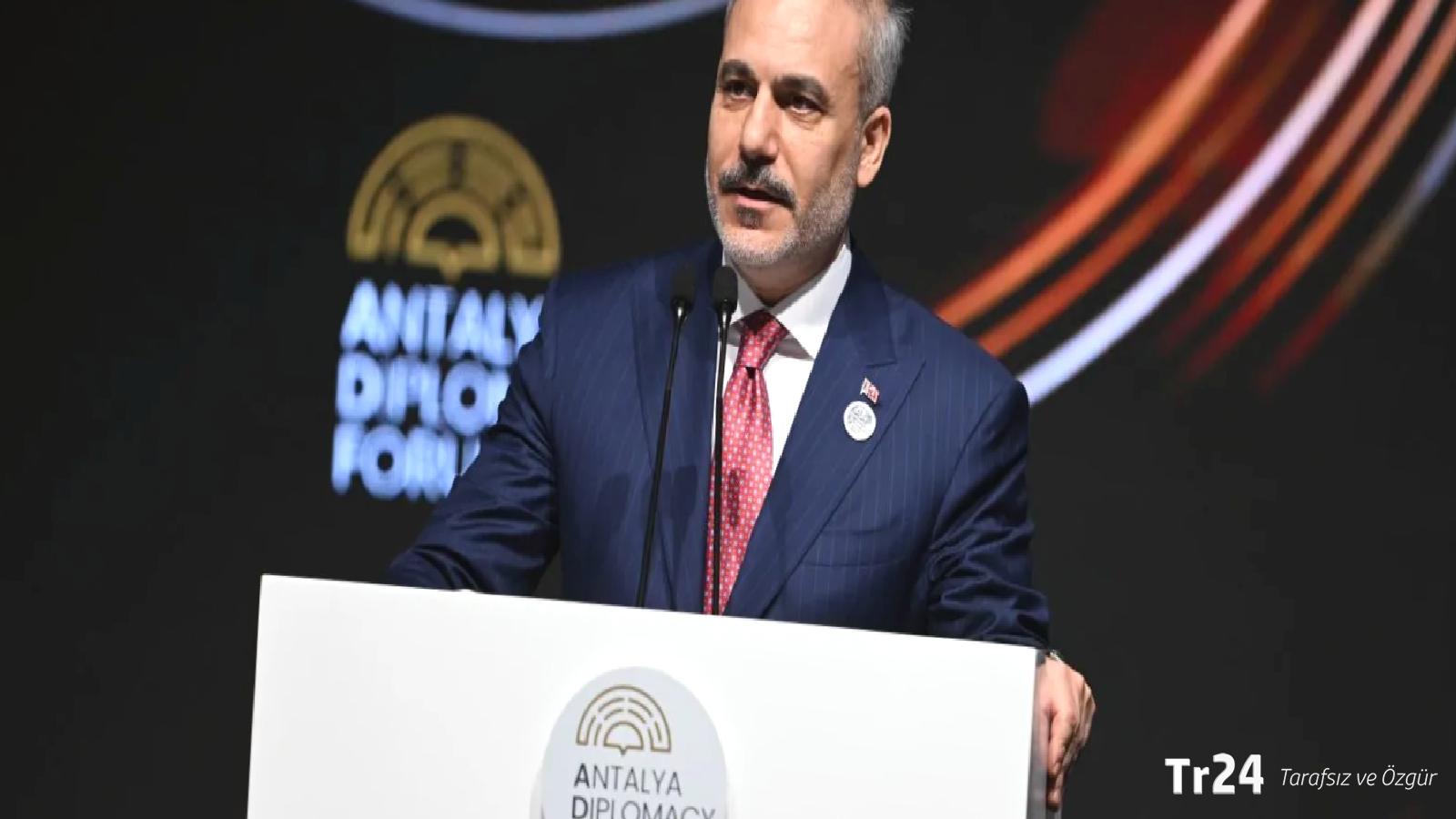 Bakan Fidan: Barış süreçleri düzen bozucu aktörlerin insafına bırakılmamalı