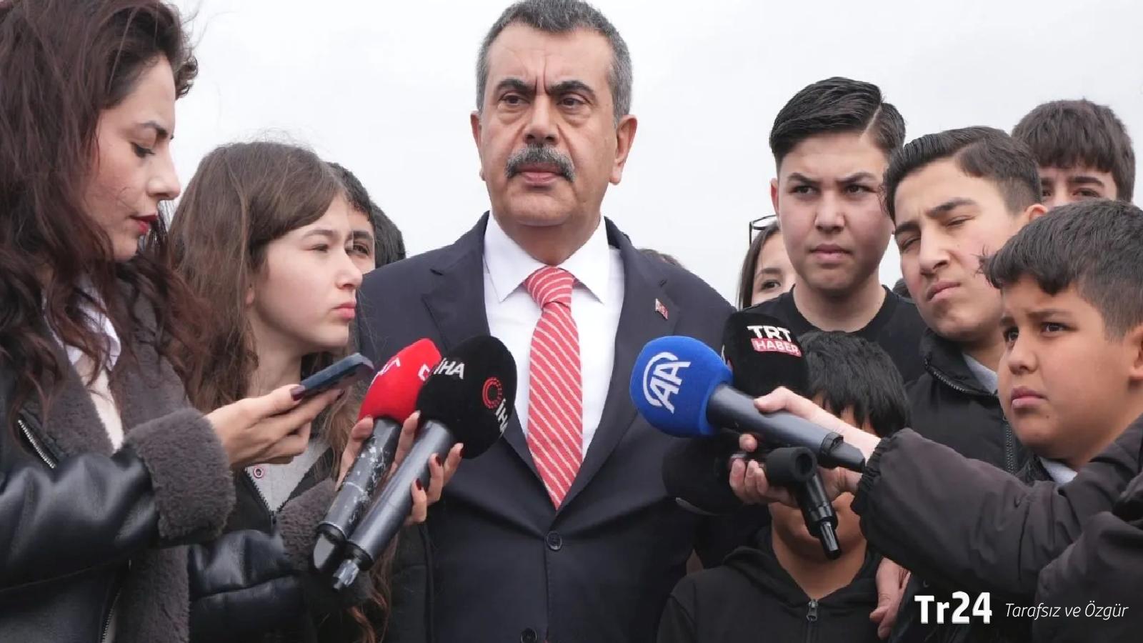 Bakan Tekin: Okullarda güvenlik tedbirlerini alacak çalışmaları başlattık